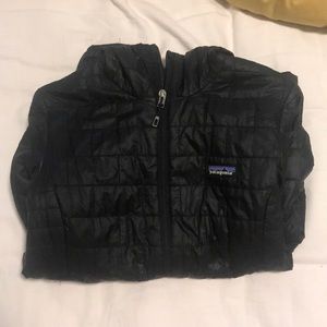 Black Patagonia Nano Puff Jacket w/ Hood